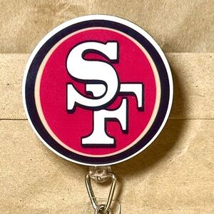 NFL San Francisco 49ers badge reel